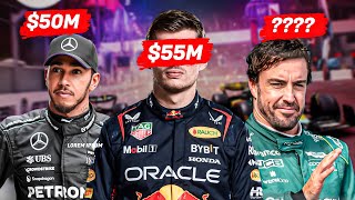Top 10 Highest Paid Formula 1 Drivers in the World 💰🏎️