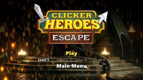 Clicker Heroes Escape - 4K Full Walkthrough  Coolmathgames