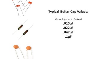 Guitar Capacitors 101