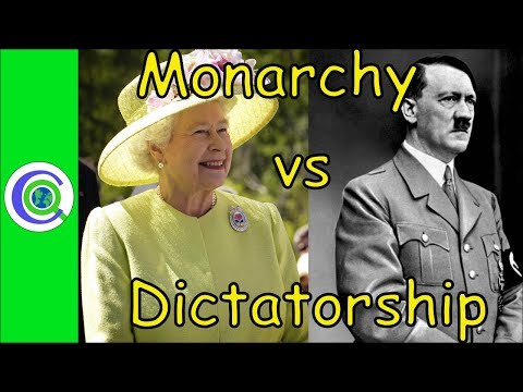 Difference Between Monarchy and Dictatorship