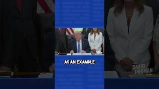 Trump's latest "big brain" moment goes sideways #shorts