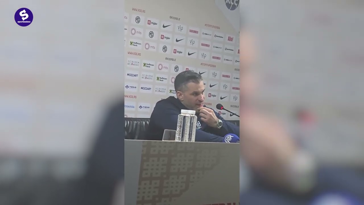 Dušan Alimpijević posle poraza od Turske!