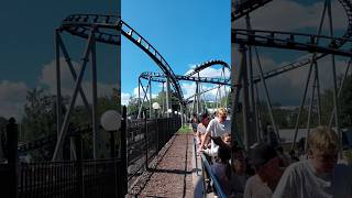 Could you Handle the Power of Lightning #themepark #rollercoaster  #sweden #lightning