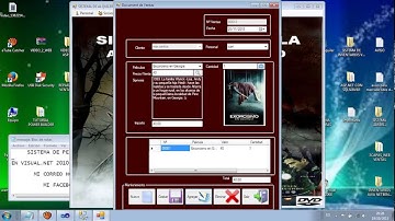 SISTEMA DE ALQUILER Y VENTAS VIDEOS EN VISUAL NET 2010
