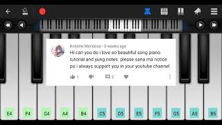 A Love So Beautiful Ost Played on Perfect Piano App • Easy Tutorial screenshot 5