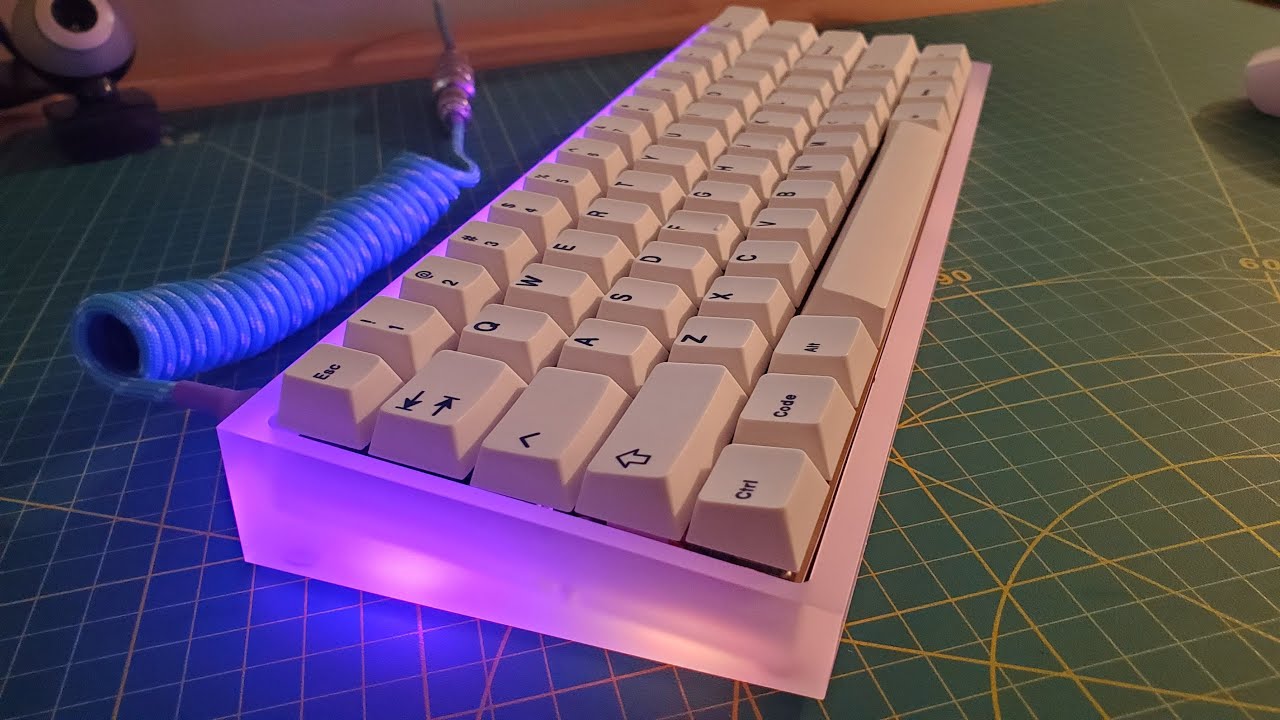 Silicone Keyboard dampener Sound Test TOFU DZ60 YouTube