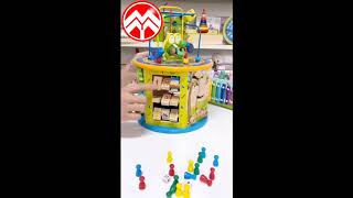 Wooden 8 IN 1 Learning Cube Education Child Toy Toys Gifts baby toys Game Activity
