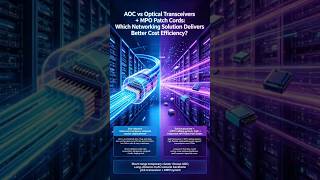 AOC vs Optical Transceivers + MPO Patch Cords: Which Networking Solution Delivers Better Cost?