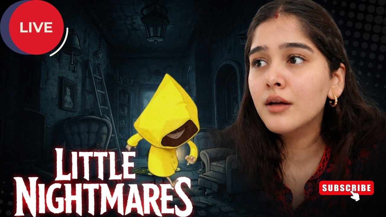 🔴 LIVE – Little Nightmares but I’m Already Scared Bhai ! Part 2