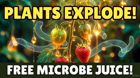 “FREE Microbe Juice That Makes Plants EXPLODE With Fruits! (Zero-Cost Garden Fertilizer SECRET)”