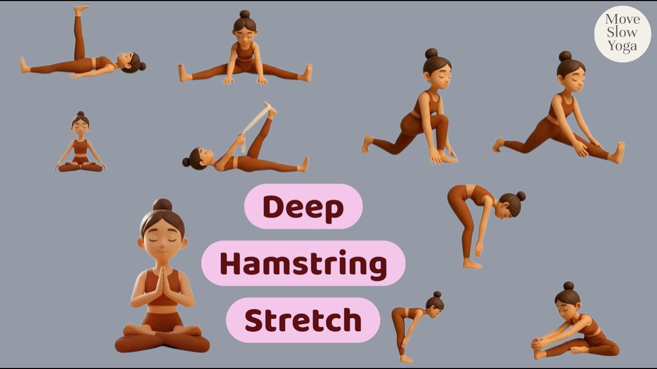 🧘‍♀️ Deep Hamstring Stretch & Improve Flexibility Safely (8–10 Minutes).