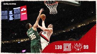 Portland Trail Blazers 130, Milwaukee Bucks 99 Game Highlights March 25, 2026