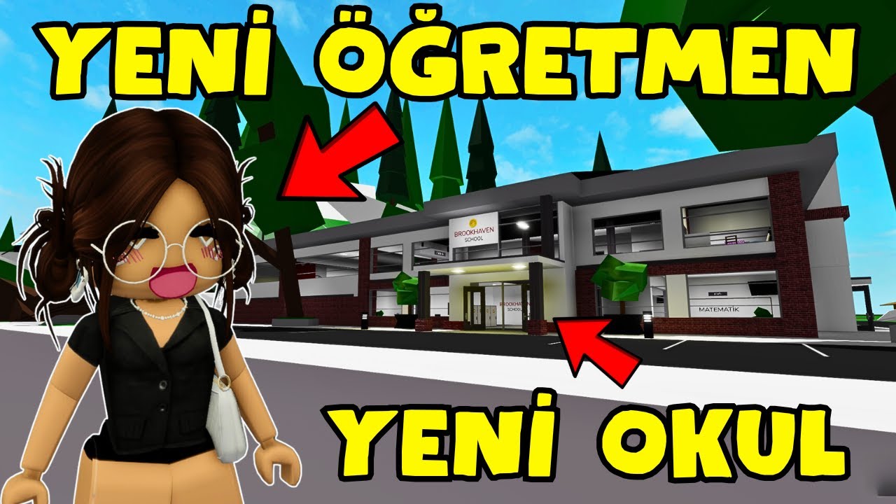 YENİ BROOKHAVEN OKULUNDA ÖĞRETMEN OLDUM😊AYŞEM ECE ARI💥ARIGİLLER🐝ROBLOX BROOKHAVEN🏡RP
