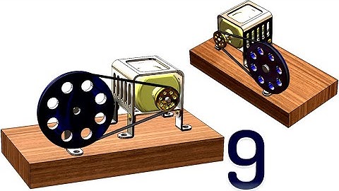 9-Project 26| Pulley Motor |SolidWorks Tutorial :belt