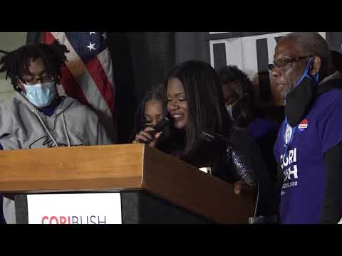 Cori Bush becomes first Black woman to represent Missouri