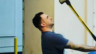 Sledgehammer challenge #challenge #sledgehammer