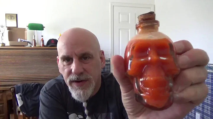 REDD SKULL HOT SAUCE ORIGINAL FROM DYLAN AND MY FR...