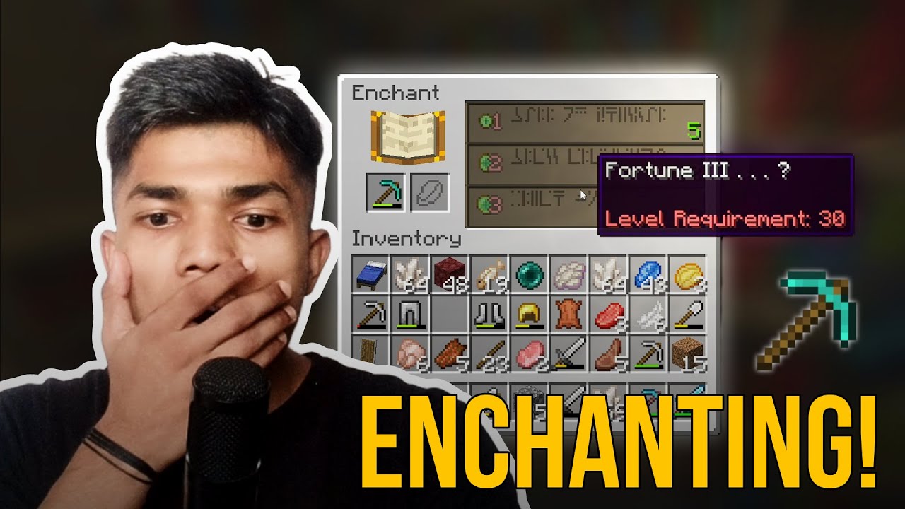 ENCHANTING MY TOOLS AND ARMOR!! || MINECRAFT - PART 8 - YouTube