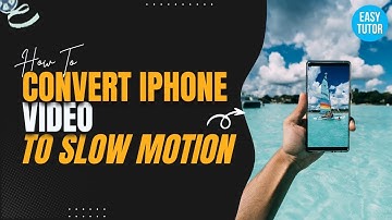 How To Convert iPhone Video To Slow Motion! [2025]