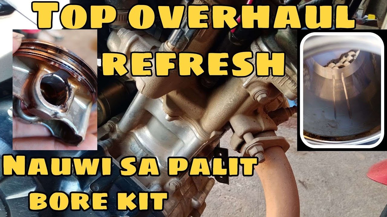 TOP OVERHAUL SA SNIPER 150| NAUWI SA PALIT BORE KIT..