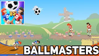 Ballmasters: Ridiculous Ragdoll Soccer - Gameplay Walkthrough Part 1 - Basic Tutorial (Android/iOS) screenshot 1