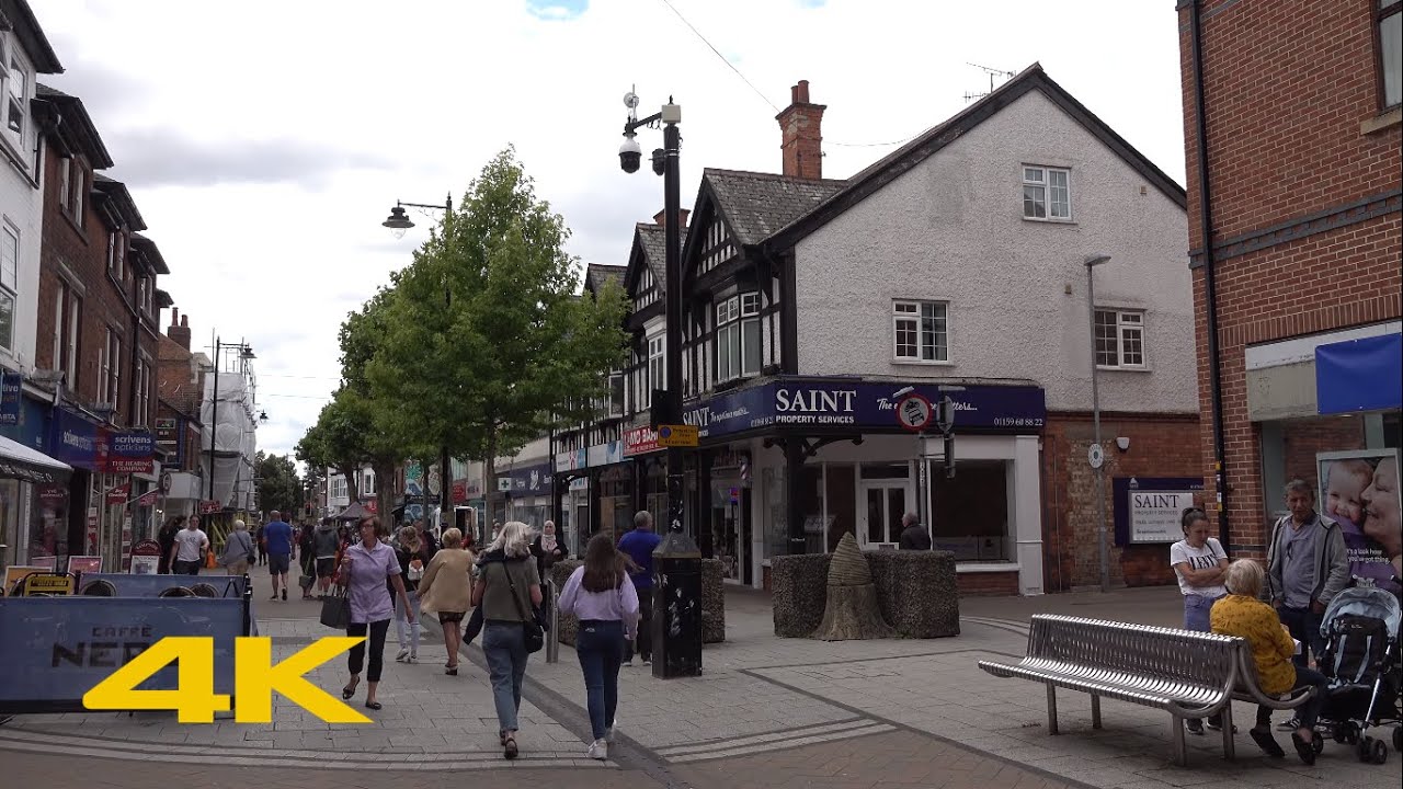 Beeston Walk Town Centre【4K】 YouTube