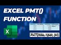 Excel PMT Function - Calculate Any Loan Monthly Payment (Student Loans, Car, Mortgage)