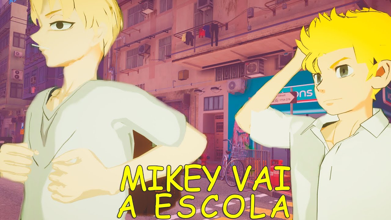 buscamos o mikey para ir a escola - tokyo revengers vr