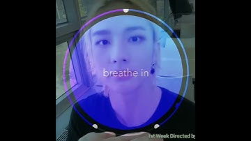 Thumbnail of hyunjin singing neverending story, breathing exercise !
