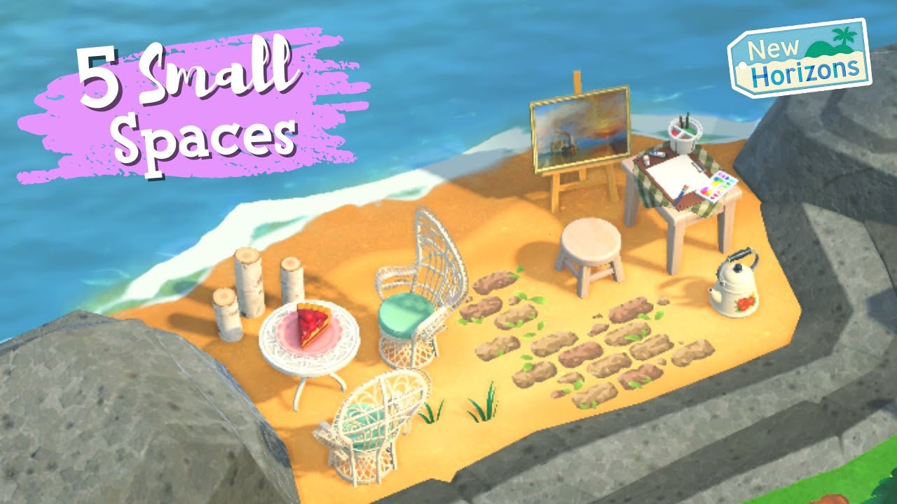 5 Small Spaces for YOUR Island | ACNH Speed Build - YouTube