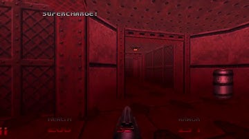 Doom 64 (1997 / N64 / PS4) - Level 04b / Holding Area - Secret Exit