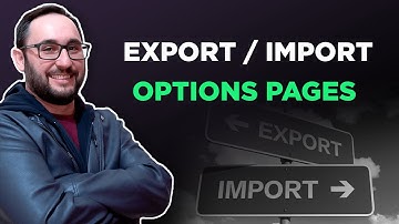 Export/Import Options Pages com Jet Engine com Elementor Pro no Wordpress