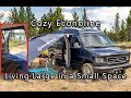UNIQUE DIY Ford Econoline Camper Conversion Van Tour | VANLIFE |