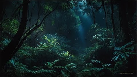 Cascading Canopy: Sleep-Inducing ASMR Sounds of the Rainforest | ASMR Rainforest Sound #asmr #sleep