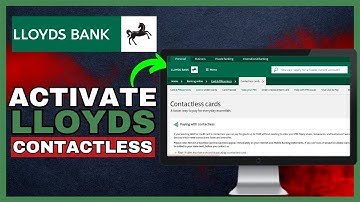 How To Activate Lloyds Contactless Card (2025)