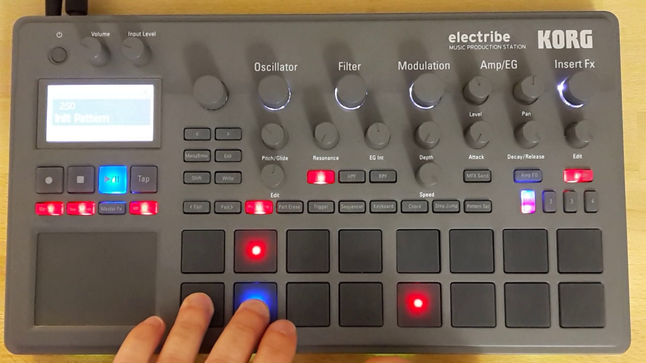 Idm electronic jam with electribe YouTube