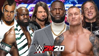R.K.BRO vs AJ STYLES & OMOS vs APOLLO & COMMANDER AZEEZ AT WWE BACKLASH