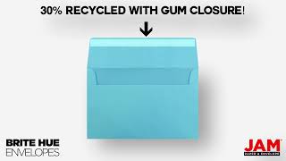Envelopes   Brite Hue   Blue   A10