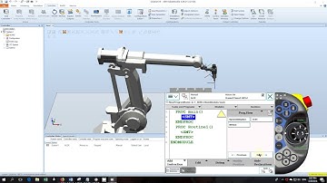 How To create a simple Program on Robot Studio using the Teach Pendant