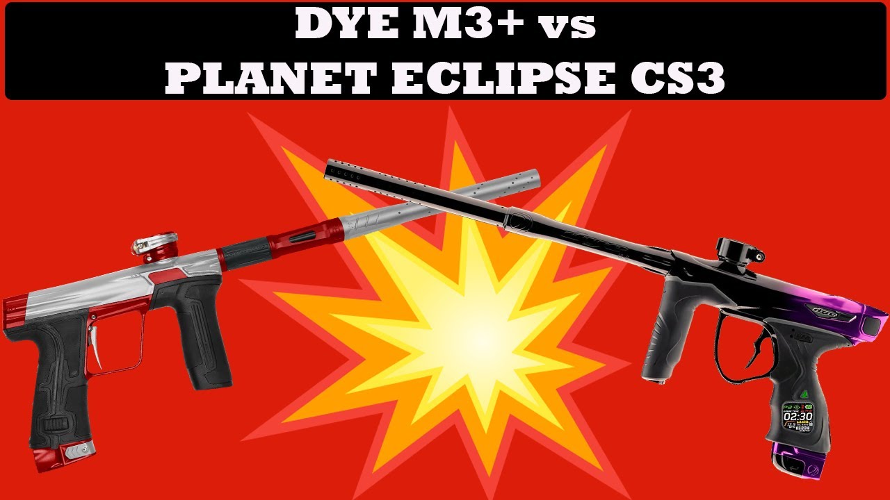 WATCH: WHICH IS BETTER?! | NEW Planet Eclipse CS3 vs Dye M3+ Comparison and Testing Review