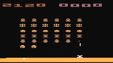 ATARI 2600 NOIZ Invaders by SPIKE the Percussionist 2002 Space Invaders Hack HOMEBREW