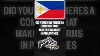 company that makes firearms in the Philippines. #firearmshistory #philippines #history