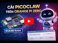 Hướng dẫn cài đặt PicoClaw trên Orange Pi Zero LTS H3 512MB