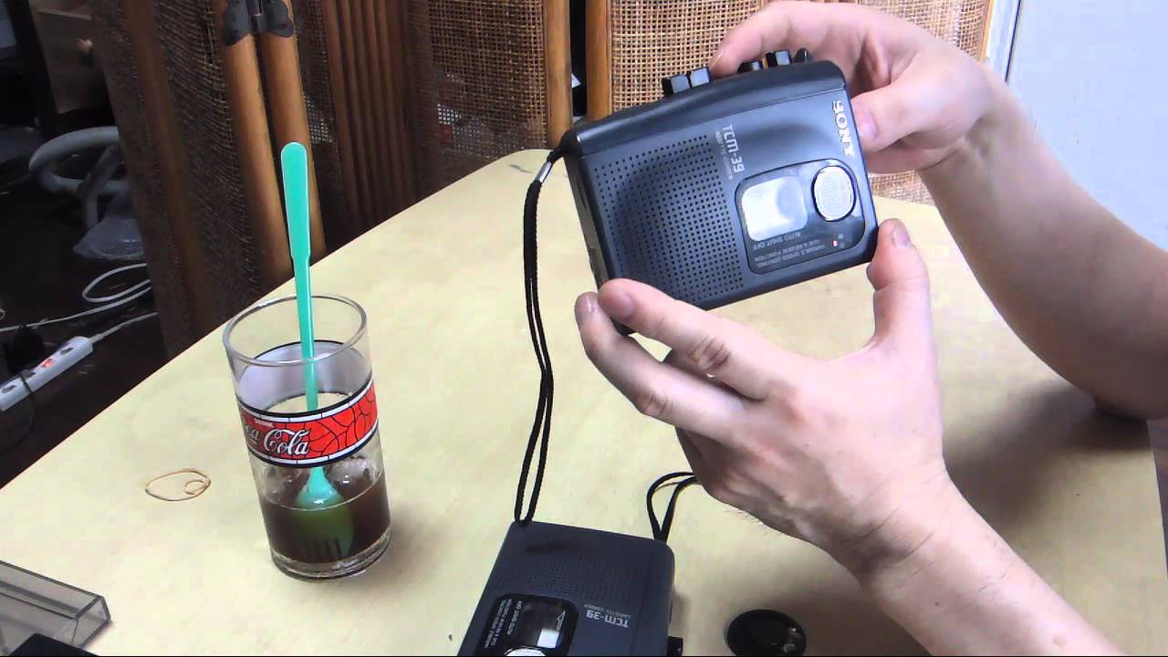 ヤフオクで買ったジャンクな兄弟、SONYのTCM-39を2台修理したぞ