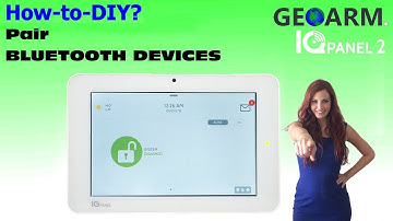 Qolsys IQ Panel 2: How to Pair Bluetooth Devices?