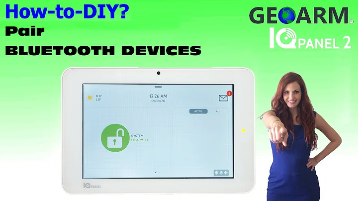 Qolsys IQ Panel 2: How to Pair Bluetooth Devices?