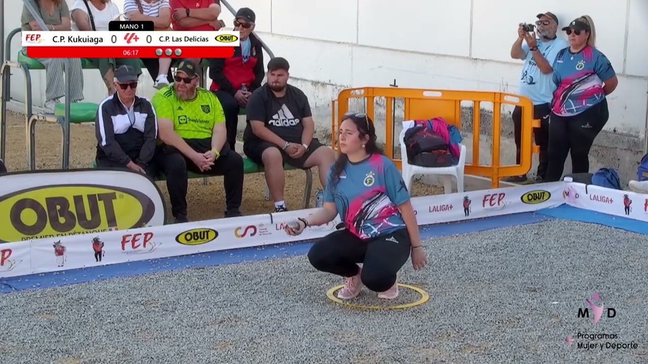 Miniature de la vidéo : Cto de España dupletas Femenino. C.P. Kukuiaga vs C.P. Las Delicias. Final. Villares de la reina.