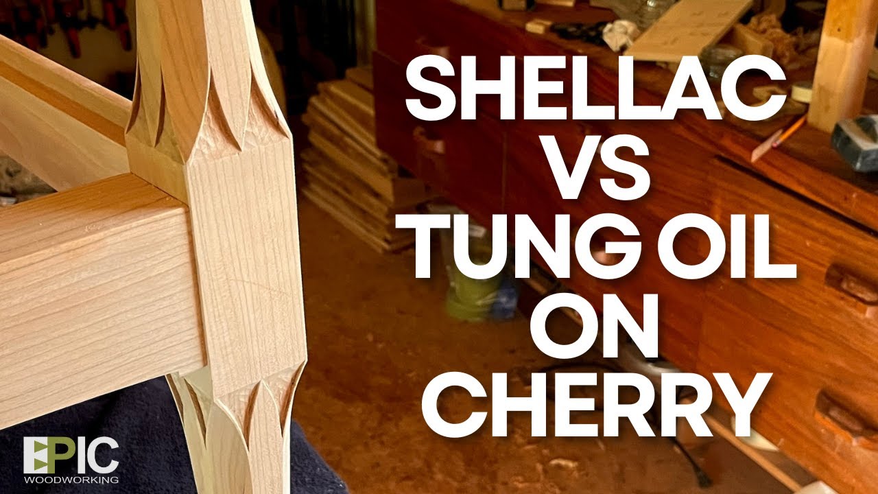Shellac vs Tung Oil on Cherry
