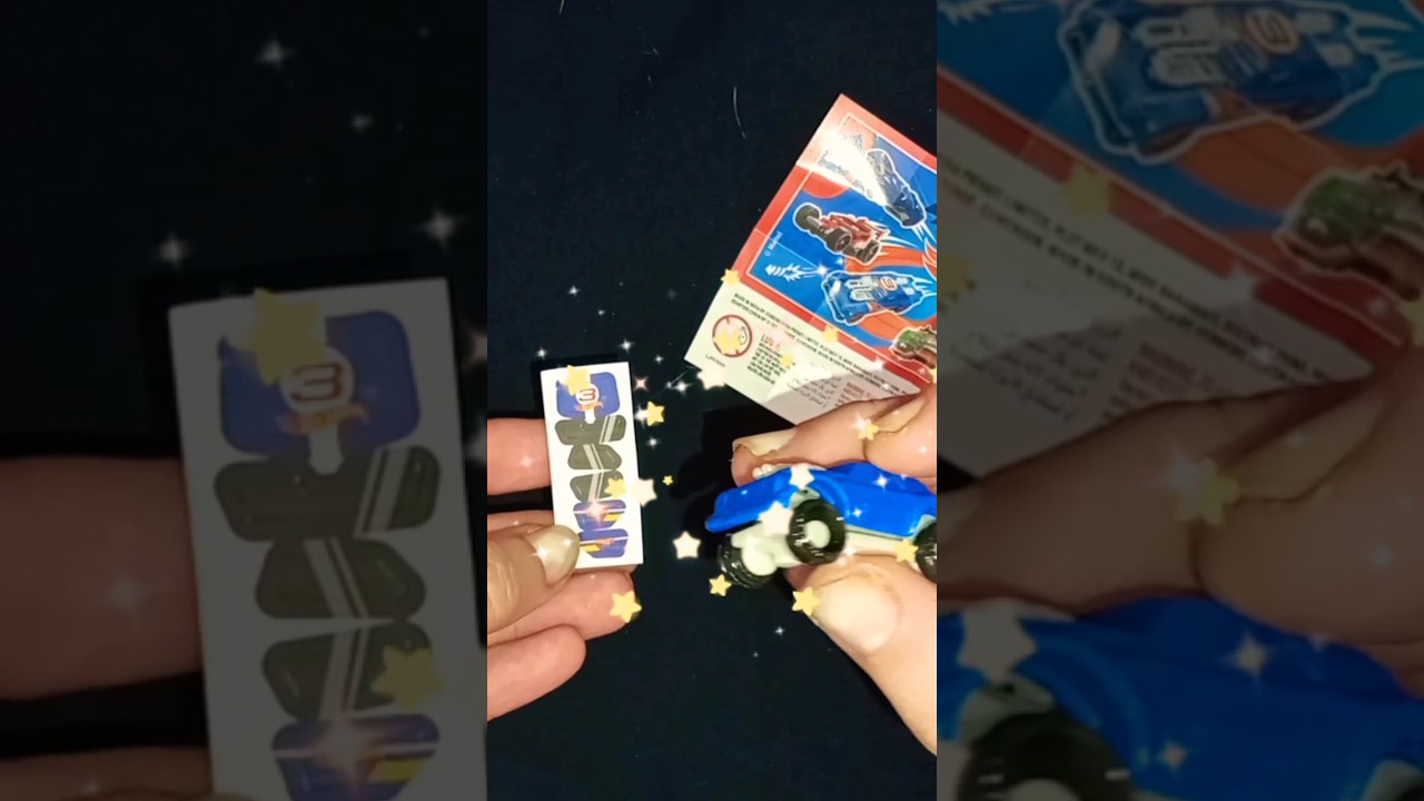 ASMR | Blue Kinder Joy surprise egg 💙 