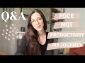 TEACHER Q&A #1 - PGCE and NQT advice; my journey into teaching; how I stay productive and organised